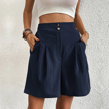 Layla – Short Confortable Élégant – Noir
