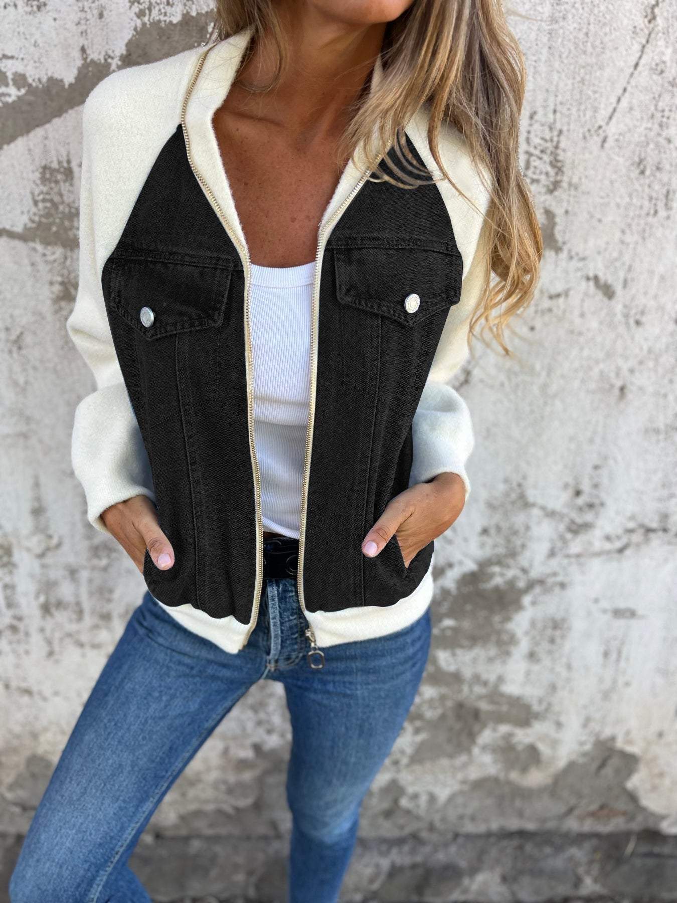 Zoe - Veste en Jean Élégante