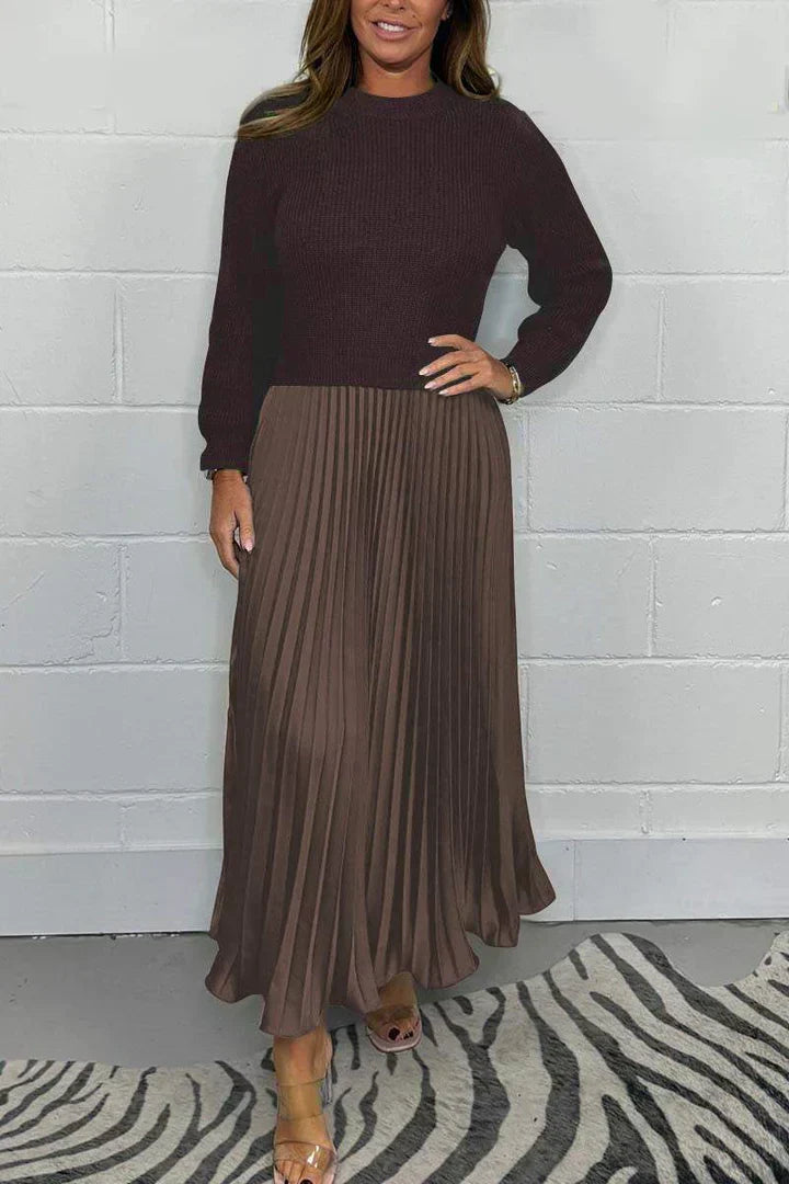 Charlotte - Robe-Pull Élégante 2-en-1