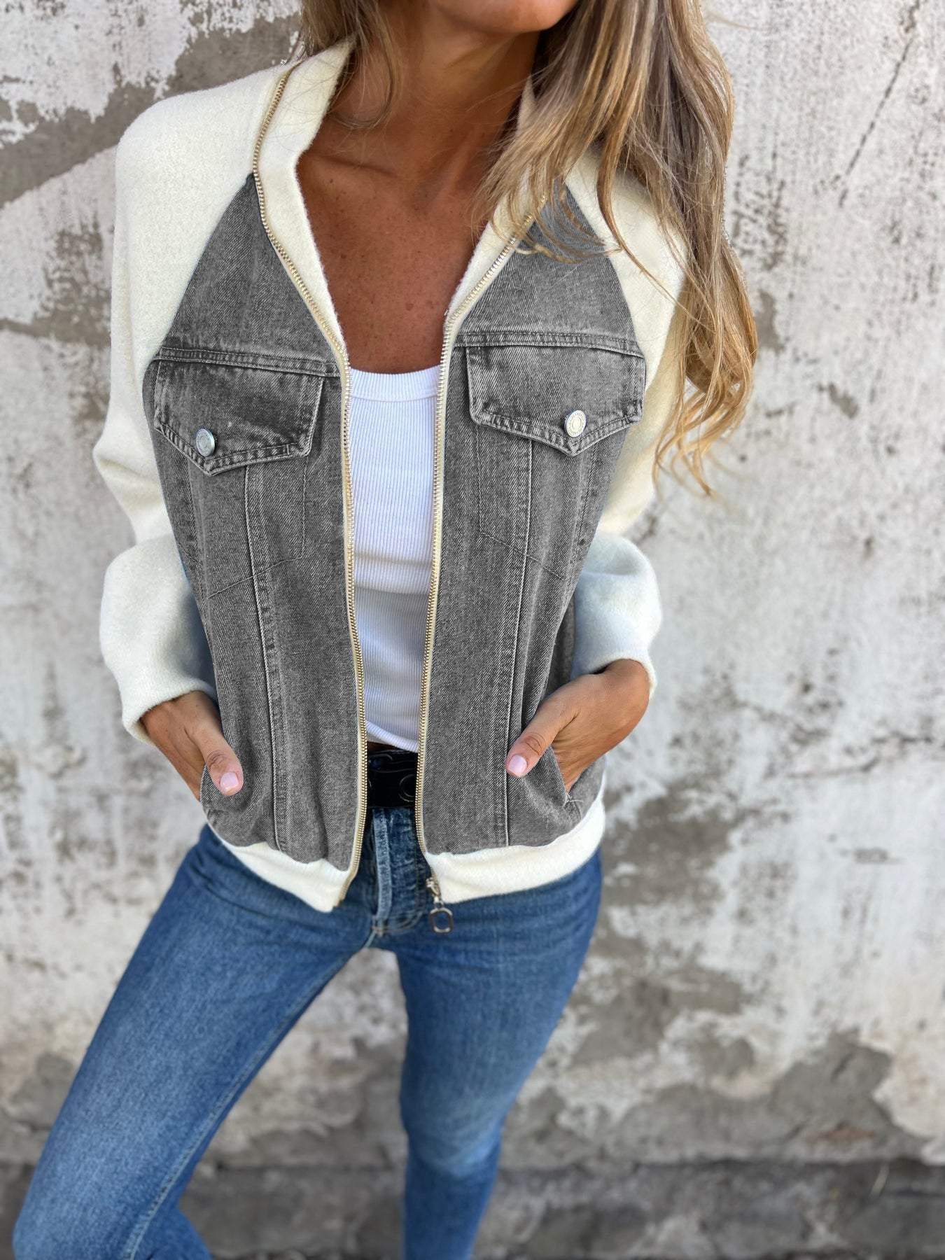 Zoe - Veste en Jean Élégante