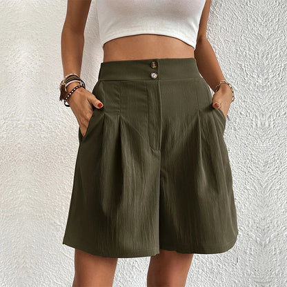 Layla – Short Confortable Élégant – Noir