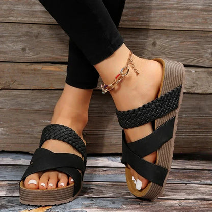 Victoria – Sandales Confortables Stylées – Marron