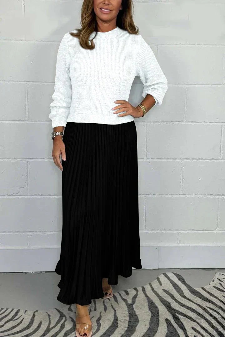 Charlotte - Robe-Pull Élégante 2-en-1