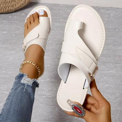 Brooklyn – Sandales Confortables à Bride – Marron